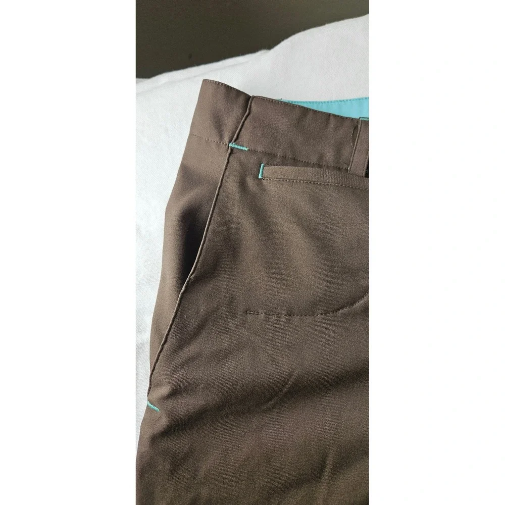 Magellan Sportswear Womens Brown Outdoor Hiking Shorts Size 12‎ Polyester Pocket